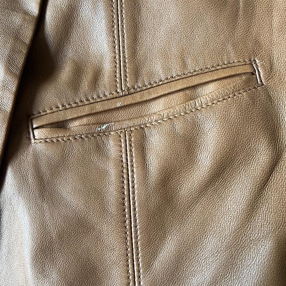 HH haute hippie Leather Jacket Size L - Picture 7 of 16